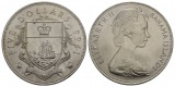 Schifffahrtsmünze; Bahama Islands 5 Dollar 1966; AG, 42,07 g,...