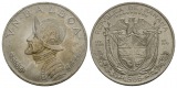 Panama, 1 Balboa 1966, AG; 26,67 g; Ø 38 mm