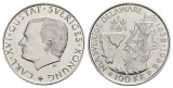 Schifffahrtsmünze; Schweden, 100 Kronor 1988; AG, 16,05 g, Ø...