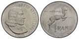 Südafrika, 1 Rand 1966; AG, 14,97 g, Ø 32,7 mm