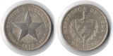 Kuba  1 Peso  1915  FM-Frankfurt  Feingewicht: 24,06g  Silber ...