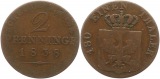 7424 Preußen 2 Pfennig 1838 D