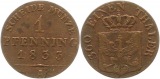 7425 Preußen 1 Pfennig 1833 A