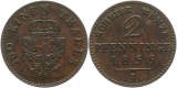 7461 Preußen 2 Pfennig 1855 A