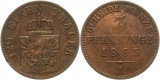 7490 Preußen 3 Pfennig 1865 A