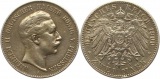 7561 Kaiserreich Preussen 2 Mark 1900 leicht berieben sehr schön