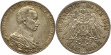 7583  Kaiserreich Preussen 3 Mark 1913 Regierungsjubiläum vor...
