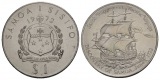 Schifffahrtsmünze; Samoa I Sisifo of Netherlands, 1 Dollar 19...