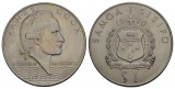 Schifffahrtsmünze; Samoa I Sisifo, 1 Dollar 1970; Cu-Ni, 27,0...