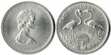 Bahamas  2 Dollar  1972  FM-Frankfurt  Feingewicht: 27,57g  Si...