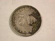 B10 KR  50 Pfennig 1875 C  verschmutzt, f.vz   Originalbilder