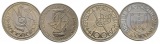 Schifffahrtsmünzen; Portugal 100 Escudo 1987/88; Cu-Ni, 2 Mü...