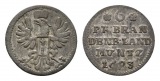 Brandenburg-Preußen, 6 Pfennig 1693 BH
