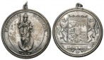 Bayern, tragbare versilberte Medaille; Ø 42 mm; 20,90 g