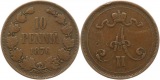 7721 Finnland 10 Penniä 1876