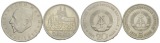DDR, 20 Mark, 1971; 5 Mark, 1972