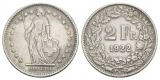 Schweiz, 2 Franken 1922