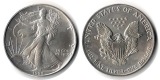 USA  1 Dollar (American Eagle) 1992 FM-Frankfurt Feingewicht: ...