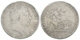 Großbritannien, Crown 1819, Silber, 27,59 g