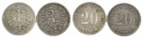 Kaiserreich, 2 Kleinmünzen