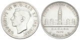 Canada, Dollar 1939, AG; 23,30 g