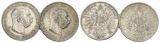 Österreich, 2 Kleinmünzen (2 Kronen 1912)