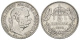 Österreich, 5 Kronen 1900
