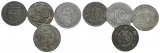 div. Notgeld, 4 Kleinmünzen