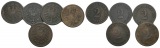 Deutsches Reich, 5 Kleinmünzen