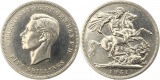 7829 Großbritannien  5 Shillings 1951 Industrieausstellung Ku...