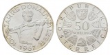 Österreich 50 Schilling 1967, 100 Jahre Donauwalzer, AG