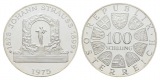 Österreich 100 Schilling 1975 - Johann Strass PP, AG