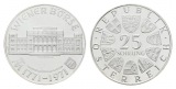 Österreich 25 Schilling 1971, Wiener Börse PP, AG