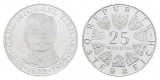 Österreich 25 Schilling 1972, C. M. Ziehrer PP, AG