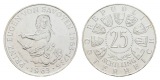 Österreich 25 Schilling 1963 - Prinz Eugen von Savoyen, AG