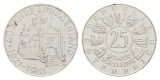 Österreich 25 Schilling 1961 - 40 Jahre Burgenland, AG