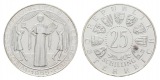 Österreich 25 Schilling 1955 - Wiedereröffnung der Bundesthe...