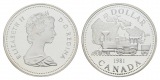 Canada, Dollar 1981; PP, AG