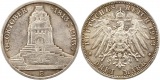 7862 Sachsen 3 Mark 1913 Völkerschlacht