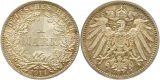 7874 Kaiserreich  1 Mark 1914 A