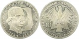 7963 10 Mark 1994 G   Herder  9,69 Gramm Silber fein  vorzüglich