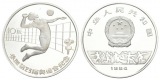 Asiatische Münze; Olympische Spiele 1984; PP; Ag 16,65g