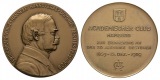 Academischer Club Hamburg, Bronzemedaille 1909; 68,18 g Ø 55 mm