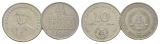 DDR, 5 Mark 1976 und 10 Mark 1972