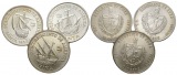 diverse Auslandsmünzen, 3stk.