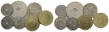 diverse Auslandsmünzen, 7 Stück