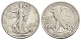 USA, 1/2 Dollar 1944, Ag