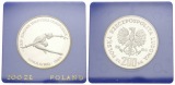 Polen, 200 Zloty 1984 Olympische Spiele, PP, Ag