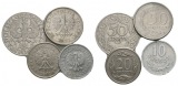 Polen, 4 Kleinmünzen (1923/1991/1962)