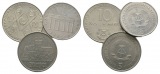 DDR, 10 Mark 1975; 5 Mark 1971/ 1972